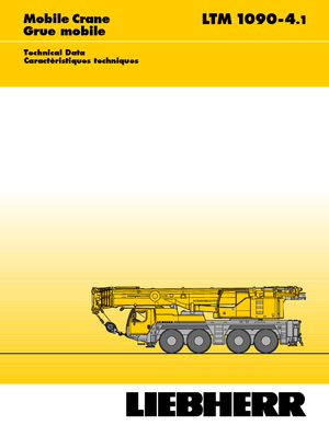 Żurawie szosowo-terenowe Liebherr LTM 1090-4.1 (8x6x8)