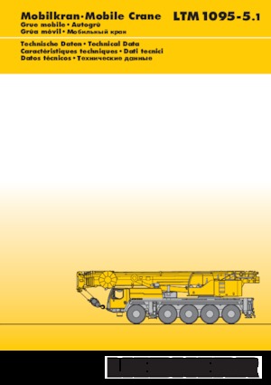 Żurawie szosowo-terenowe Liebherr LTM 1095-5.1 