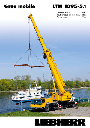 Żurawie szosowo-terenowe Liebherr LTM 1095-5.1 