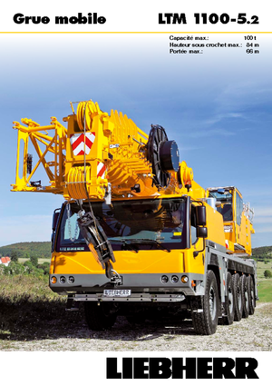 Żurawie szosowo-terenowe Liebherr LTM 1100-5.2 