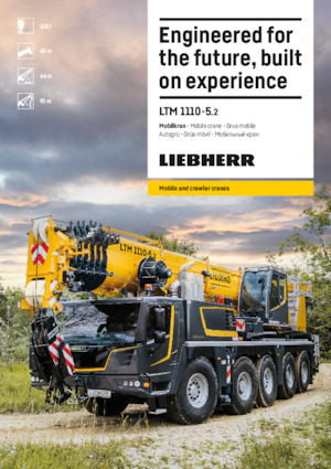 Żurawie szosowo-terenowe Liebherr LTM 1110-5.2