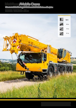 Żurawie szosowo-terenowe Liebherr LTM 1130-5.1 