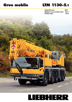 Żurawie szosowo-terenowe Liebherr LTM 1130-5.1 