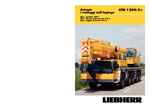 Żurawie szosowo-terenowe Liebherr LTM 1200-5.1 