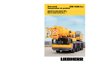 Żurawie szosowo-terenowe Liebherr LTM 1220-5.2 (10x6x10)