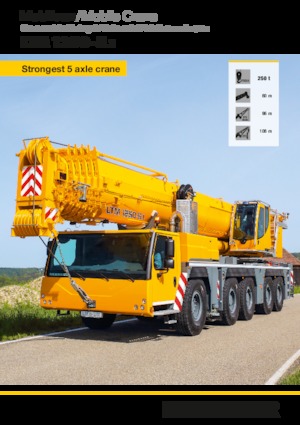 Żurawie szosowo-terenowe Liebherr LTM 1250-5.1 