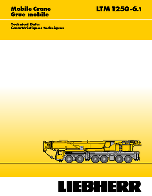 Żurawie szosowo-terenowe Liebherr LTM 1250-6.1 (12x8x10)