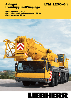 Żurawie szosowo-terenowe Liebherr LTM 1250-6.1 (12x8x10)