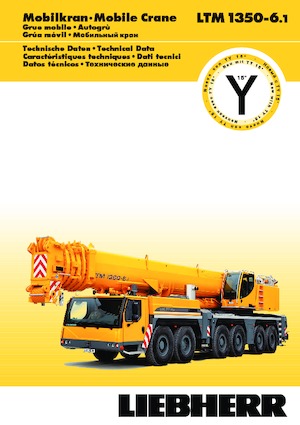 Żurawie szosowo-terenowe Liebherr LTM 1350-6.1 