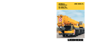 Żurawie szosowo-terenowe Liebherr LTM 1400-7.1 
