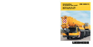 Żurawie szosowo-terenowe Liebherr LTM 1400-7.1 