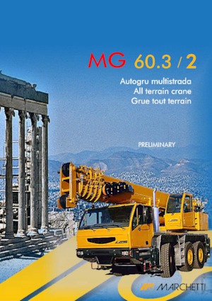 Żurawie szosowo-terenowe Marchetti MG 60.3-2