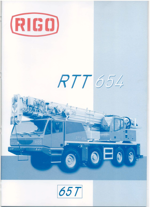 Żurawie szosowo-terenowe RIGO RTT 654