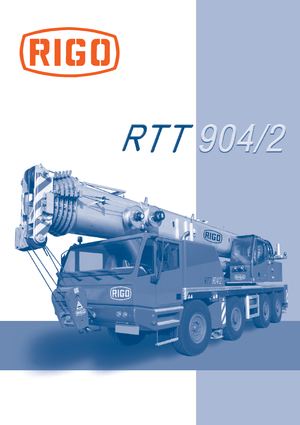 Żurawie szosowo-terenowe RIGO RTT 904/2