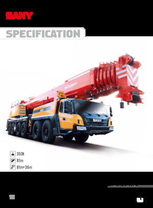 Żurawie szosowo-terenowe Sany SAC3500T7