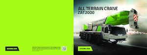 Żurawie szosowo-terenowe Zoomlion ZAT2000