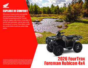 Pojazdy terenowe (ATV) i quady Honda FourTrax Foreman Rubicon 4x4 EPS
