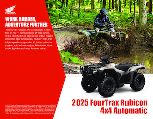 Pojazdy terenowe (ATV) i quady Honda FourTrax Rubicon 700 4x4