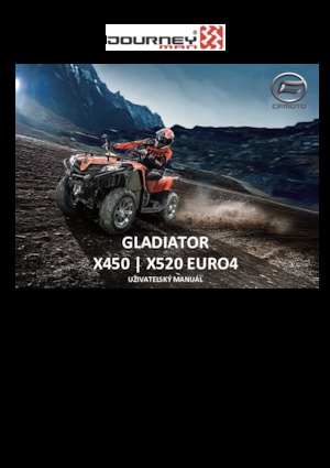 Pojazdy terenowe (ATV) i quady CFMOTO Gladiator X520 