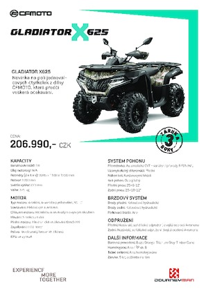 Pojazdy terenowe (ATV) i quady CFMOTO Gladiator X625 