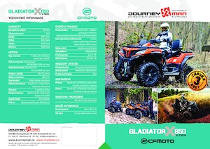 Pojazdy terenowe (ATV) i quady CFMOTO Gladiator X850 