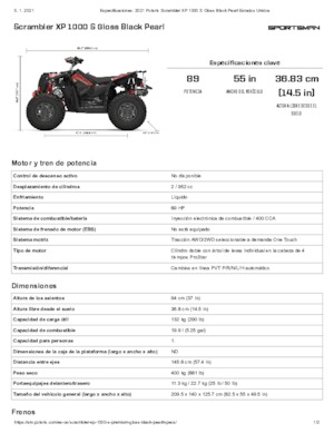 Pojazdy terenowe (ATV) i quady Polaris Scrambler XP 1000 S