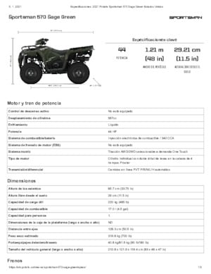 Pojazdy terenowe (ATV) i quady Polaris Sportsman 570