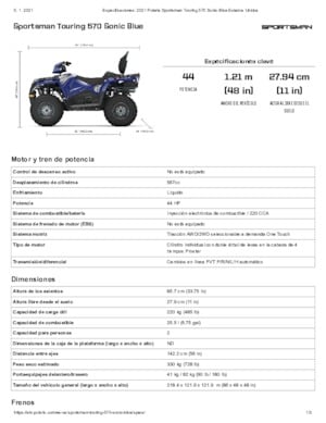 Pojazdy terenowe (ATV) i quady Polaris Sportsman touring 570