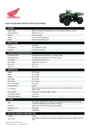 Pojazdy terenowe (ATV) i quady Honda TRX250TM 