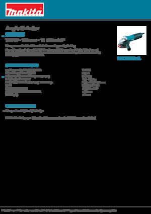 Szlifierki kątowe Makita 9553HN