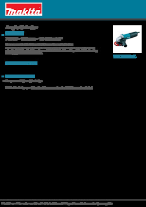 Szlifierki kątowe Makita 9554HN
