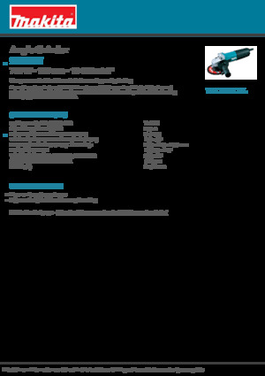 Szlifierki kątowe Makita 9555HN