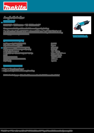 Szlifierki kątowe Makita 9556HP