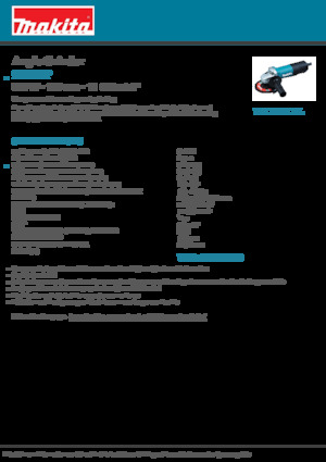 Szlifierki kątowe Makita 9558HP