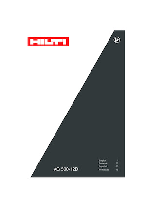 Szlifierki kątowe Hilti AG 500-12D 