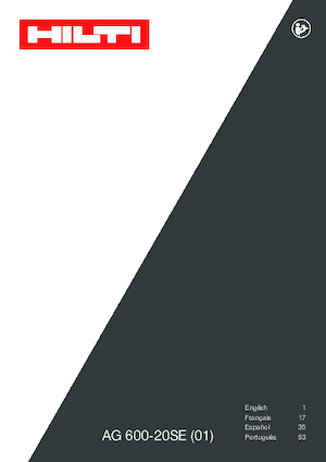 Szlifierki kątowe Hilti AG 600-20SE