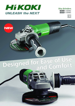 Szlifierki kątowe HiKOKI G13SW2