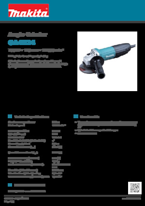 Szlifierki kątowe Makita GA4534