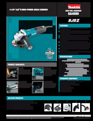 Szlifierki kątowe Makita GA4590