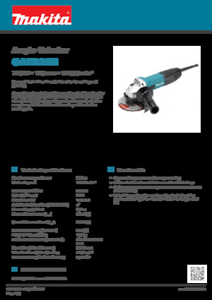 Szlifierki kątowe Makita GA5030R