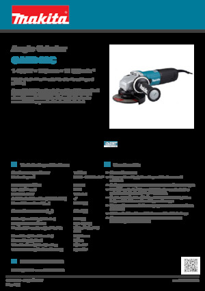 Szlifierki kątowe Makita GA5040C