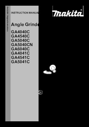 Szlifierki kątowe Makita GA5040CN01