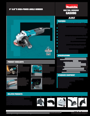 Szlifierki kątowe Makita GA5090