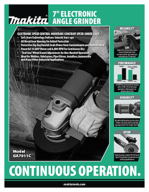 Szlifierki kątowe Makita GA7011C