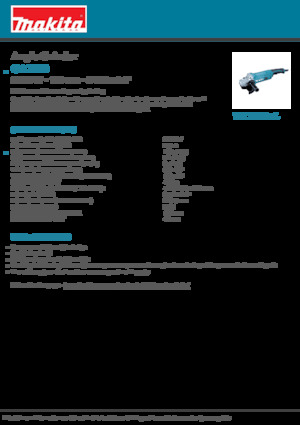 Szlifierki kątowe Makita GA7050