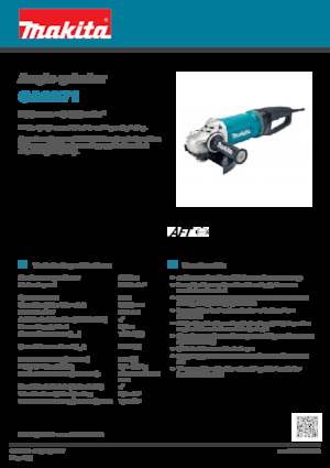 Szlifierki kątowe Makita GA9071