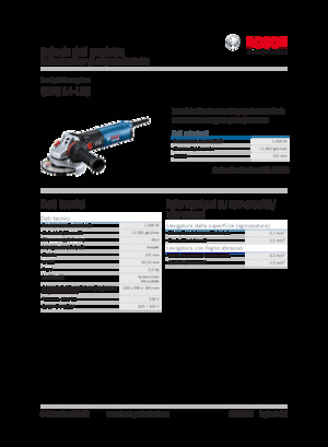 Szlifierki kątowe Bosch GWS 14-125