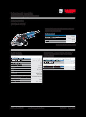Szlifierki kątowe Bosch GWS 14-125 S