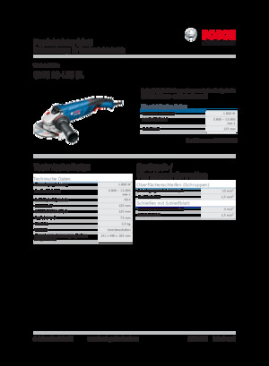 Szlifierki kątowe Bosch GWS 18-125 SL