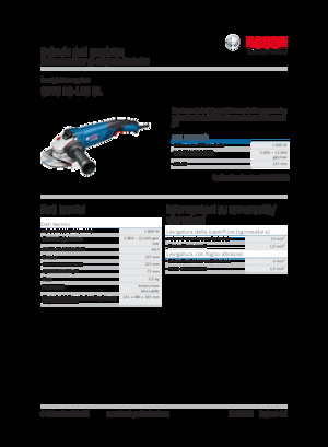 Szlifierki kątowe Bosch GWS 18-125 SL
